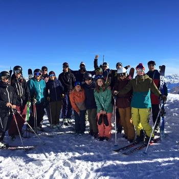 The Faction Collective - The team in sunny Verbier