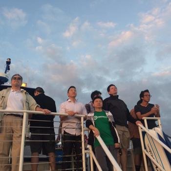 LiveAction - Team Building in Maui - where we chartered a sunset dinner cruise