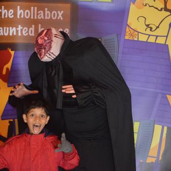 Hollabox Ltd. - We love getting involved in the community through loads of events (the headless horseman is our CEO)