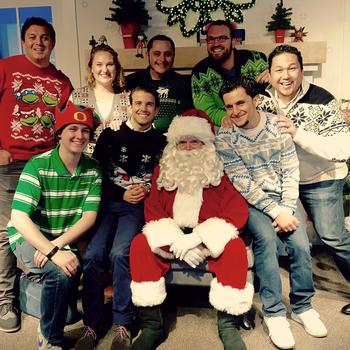 Pro.com - The sales team embracing ugly sweater season