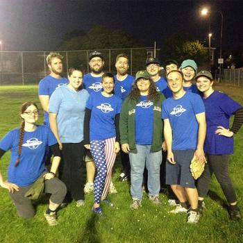 bepress - Softball Team! We play in the Berkeley Coed Novice League.