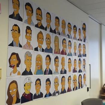 Cognizant dupe - Our Brisbane Deloitte Digital team found a way to immortalise themselves :)