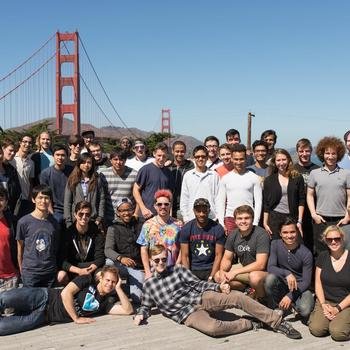 MakeSchool - Our first 2 year class after a 3 day retreat in the North Bay, September 2015