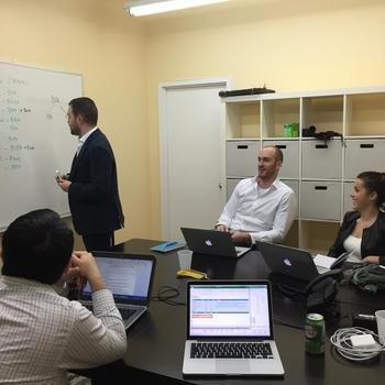 Idio - Ed, our CEO, meeting with the customer success team
