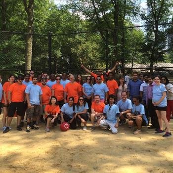 Polaris Solutions, LLC - We're big on the outdoors! We try to have outings out of the office whenever we can. 

Kickball Tournament September 2015