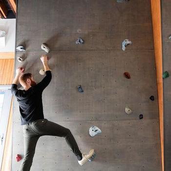 Formlabs Inc. - An indoor climbing wall (plus a discount at the local bouldering gym).
