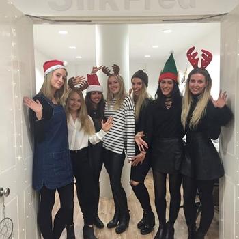 Silkfred - Some of the team at Christmas!
