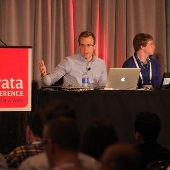 Kaggle, Inc - Kagglers running a machine learning tutorial at O'Reilly's Strataconf