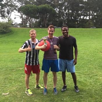 EducationSuperHighway - Third Thursday Thrill--our monthly event where the whole office does something fun together. This was kickball in Golden Gate Park