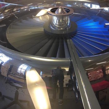 Fotition - We hold our meetings on top of a giant turbine!