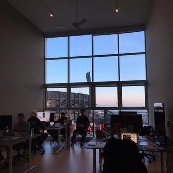 Testlio - Our awesome SOMA office overlooking AT&T Park