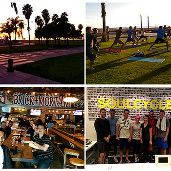 Bitium - We believe in work-life balance, so we do monthly group activities like: Yoga on the beach, surf lessons, SoulCycle & many happy hours…