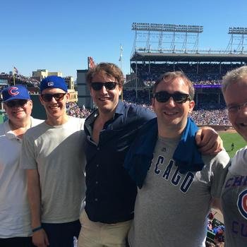 Pandera Labs - Midwest Cubs Outing! Our team looks to connect in and out of the office.