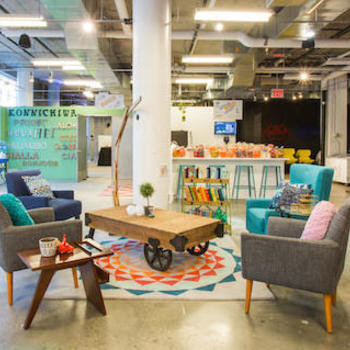 MarryMapp - We work at a co-working space in Soho, Manhattan.