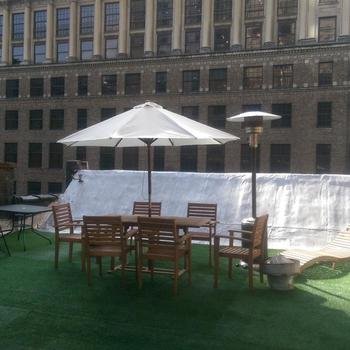 Socialix - Our private roof deck facing fifth avenue also known as the happy hour place.