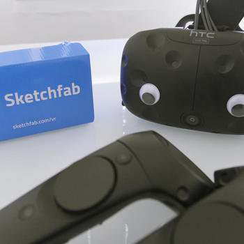 sketchfab - Complete VR set up!