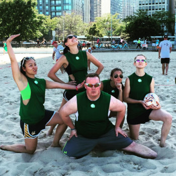 Goby Inc - Our volleyball team loves crushing it in tournaments