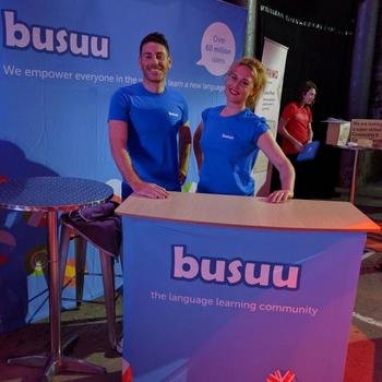 busuu - Representing busuu at events in the UK and abroad!