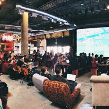 Zynga - We like to watch the World Cup together on our big screen