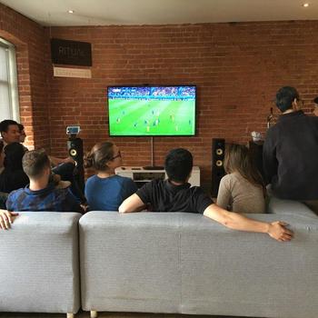 Ritual.co - We de-stress at the office by watching sports games together