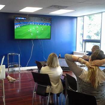 Dining Alliance - Small game watching party here at the office. Go USA
