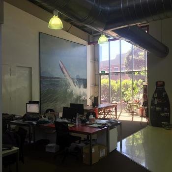 Yume - We have a large open plan office in a converted warehouse.