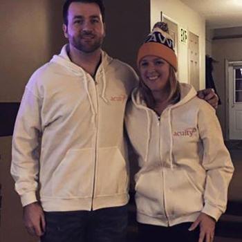 AcuityAds (illumin) - We are proud to wear our gear from AcuityAds during our ski day!