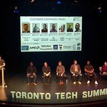 Usability Matters - We were proud to be part of the panel at Toronto Tech Summit