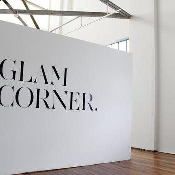 GlamCorner - We're so proud of our company, our brand and our values and display this for visitors and staff alike all around our amazing warehouse