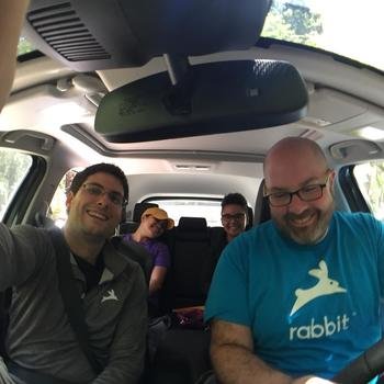 Rabbit, Inc - Team outing! Carpool karaoke on the way to go hiking