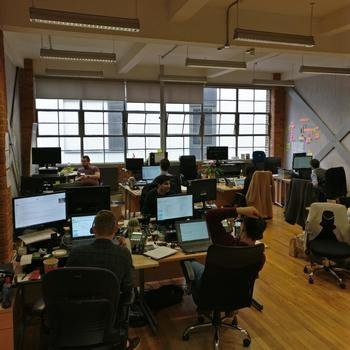 Funding Options - Our big open-plan office