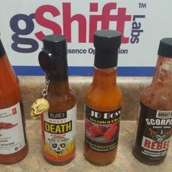 gShift - Starting the wall of hot sauce