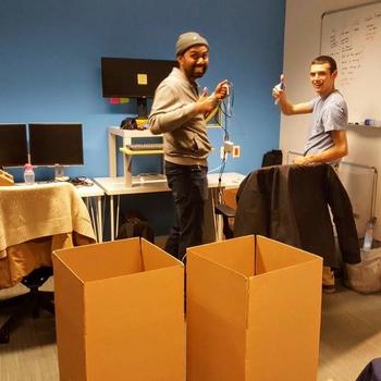 Agolo - We packed our own boxes when we moved to our new office on 5th ave.