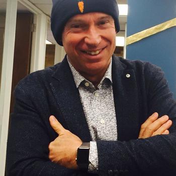Carrot Insights - Carrot CEO and toque model! #lookinggood