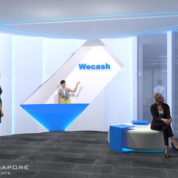 Wecash (Southeast Asia) - Front entrance of proposed Singapore office
