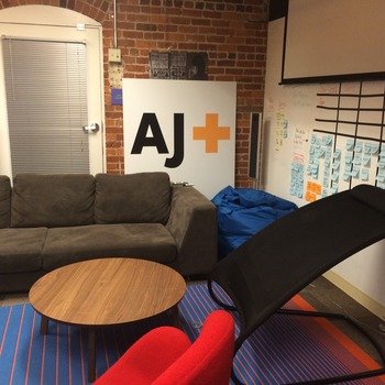 AJ+ - We try to make the office comfy