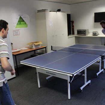Surefire Systems - ...and we enjoy our table tennis!
