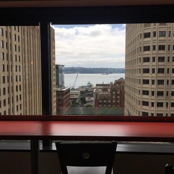 Intentionet - We work in the heart of Seattle downtown at the SURF incubator in the Wells Fargo building. We are a small team that loves to hang out with each other and take a stroll outside for lunch, coffee, and an occasional beer.