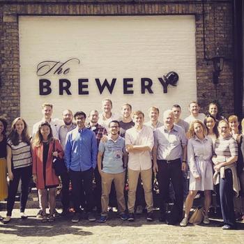 CogX - The team before CogX 17 at The Brewery