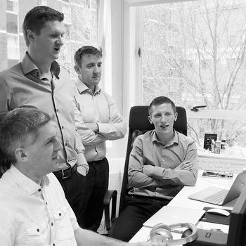 Harness Property Intelligence - Some of the team, hard at work