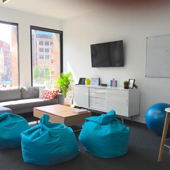 Peg - We recently moved into a beautiful, bright office in Aldgate.