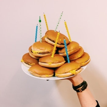 Big Sofa - And birthday burgers