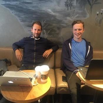 ThriveMap - Chris and Toby working remotely for a day