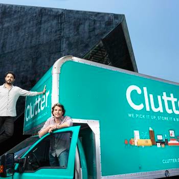 Clutter - Clutter's founders, Ari Mir and Brian Thomas.