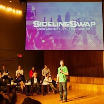 SidelineSwap - Brendan (CEO) pitching at Sports Tank in NYC