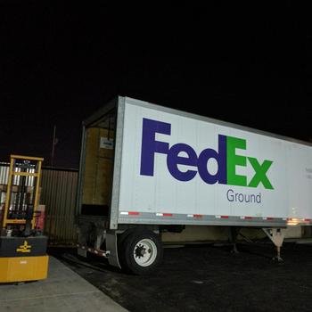 NomNomNow - We've got our own FedEx trailer