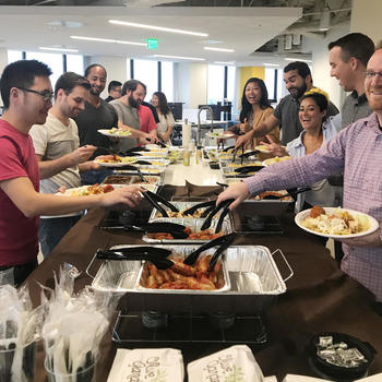 Cie Digital Labs - We celebrate every Monday with company catered lunch.
