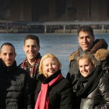 Farmigo - The fabulous New York team outside our warehouse office along the Gowanus Canal