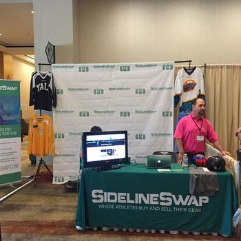 SidelineSwap - Meeting with pro and college hockey equipment managers at a conference in Phoenix