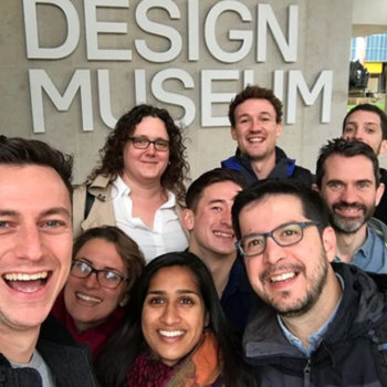 BuffaloGrid - Team visit to the Design Museum to see the BuffaloGrid Hub, nominated for a Design of the Year award.